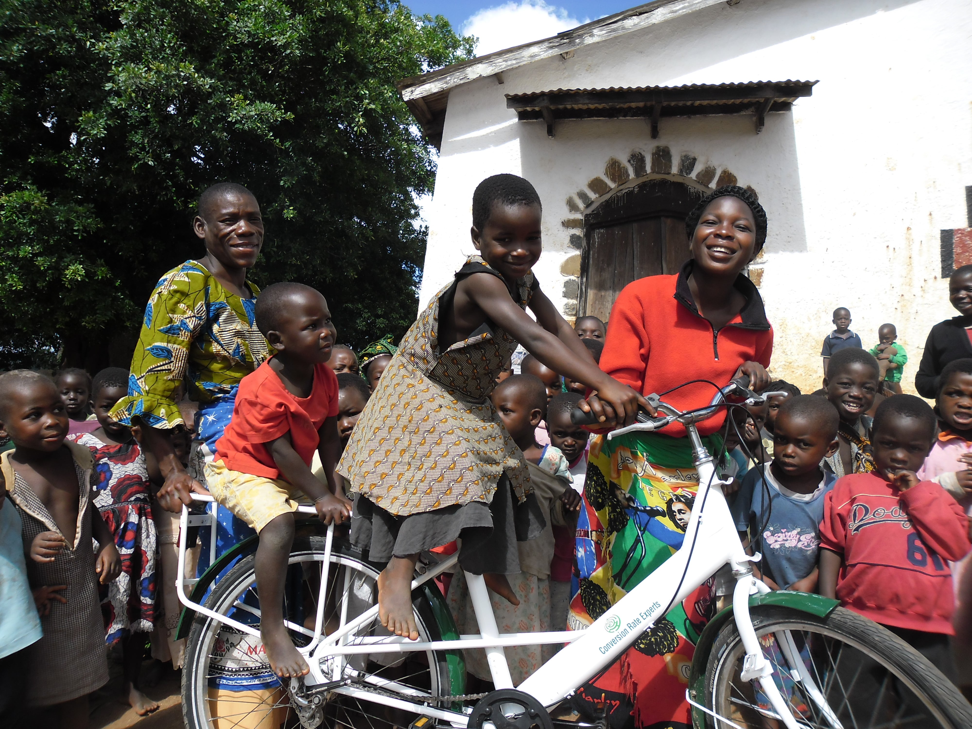 One of the bikes we donated to the Chilomoni Bike Race in Malawi.